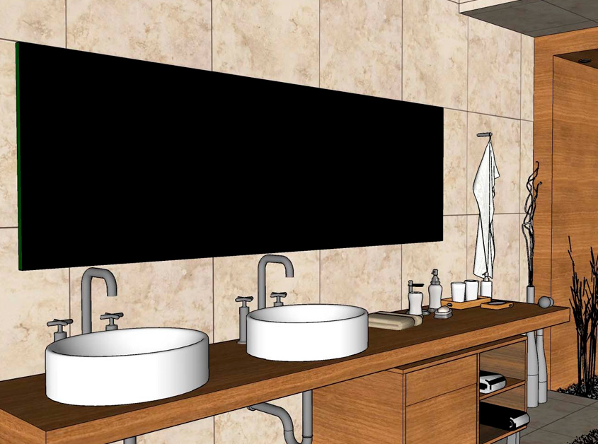 3D Bathroom Design Renderings