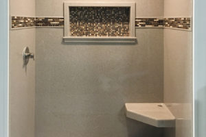 Onyx Recessed Trim for Mosaic Tile