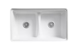 Double eQUAL bOWL kITCHEN sINK